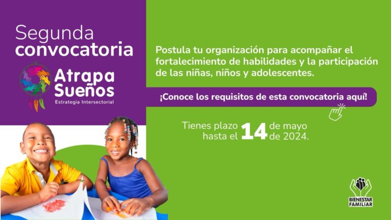 ICBF abrió segunda convocatoria pública