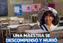 Maestra se descompensó y murió tras una reunión de padres conflictiva