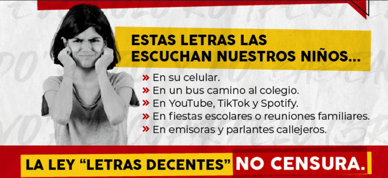 La Ley «Letras Decentes»: busca proteger la niñez sin censurar el arte