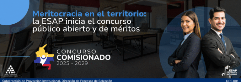 La ESAP abre concurso público y de méritos para elegir comisionado de la CNSC