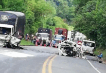 Tragedia: mueren docente, su hija y su yerno en accidente