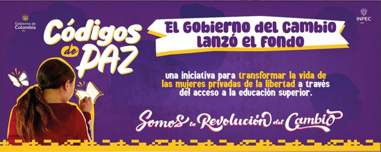 Convocatoria del Fondo ‘Códigos de Paz’, 